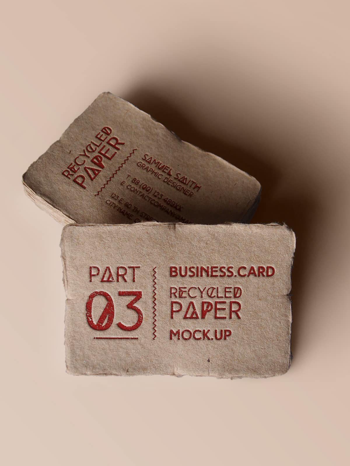 Recycled Paper Business Card